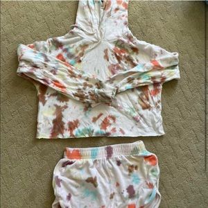 Tie Dye Pajama Set